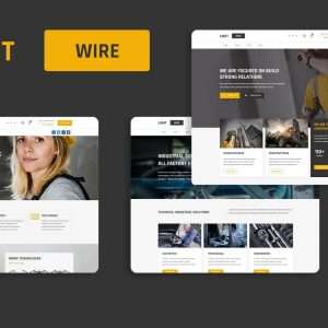 Construction Template #1 Landing Page